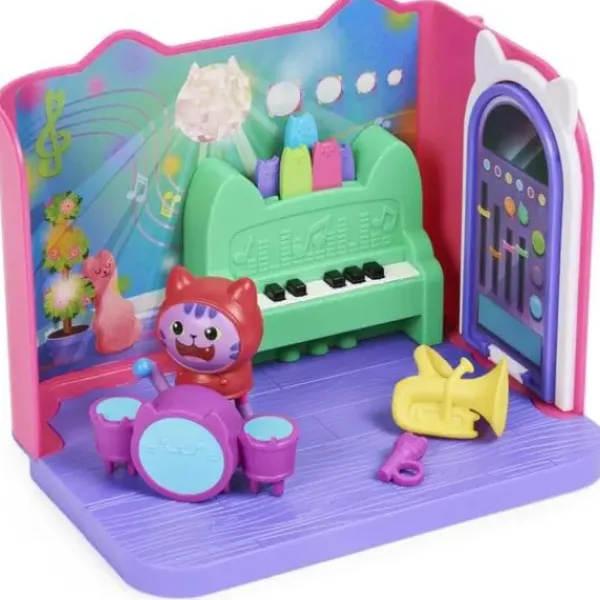Spin Master Maisons De Poupee|La Salle De Musique De Dj Miaou - Gabby Et La Maison Magique