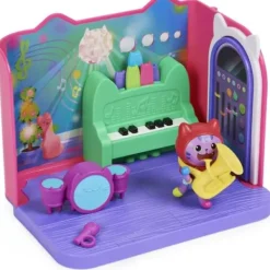 Spin Master Maisons De Poupee|La Salle De Musique De Dj Miaou - Gabby Et La Maison Magique