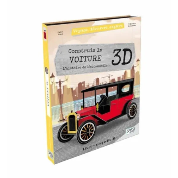 Sassi Junior Découvrir Le Monde|La Voiture 3D - Voyage, Découvre, Explore