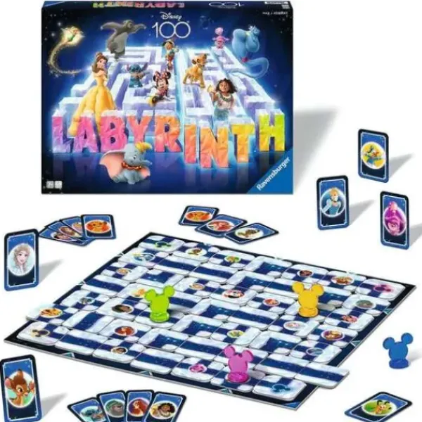 Ravensburger Jeux D'Ambiance|Labyrinthe Disney 100 Ans