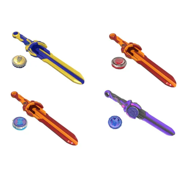 Auldey Lanceur Sabre Avec Toupie Lumineuse Infinity Nado- Jeux De Récréation