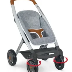 Smoby Poussettes Poupons|Landau Bebe Confort 3 En 1 Gris