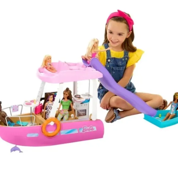 Mattel Accessoires Poupées|Le Bateau De Reve De Barbie