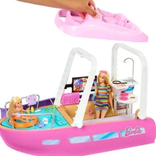 Mattel Accessoires Poupées|Le Bateau De Reve De Barbie