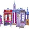 Mattel Maisons De Poupee|Le Chateau D'Arendelle Et Sa Poupee Elsa - La Reine Des Neiges