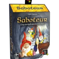 Gigamic Jeux De Stratégie|Le Saboteur Boite Metal