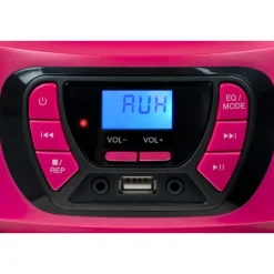 Bigben Lecteur Cd Portable Rose- Enceintes Bluetooth Et Casques Audio