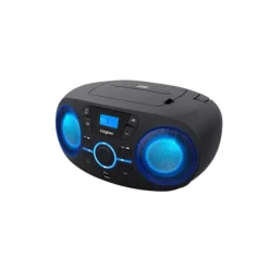 Bigben Lecteur Cd/Usb Portable Lumineux Noir- Enceintes Bluetooth Et Casques Audio