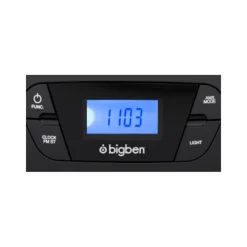 Bigben Lecteur Cd/Usb Portable Lumineux Noir- Enceintes Bluetooth Et Casques Audio