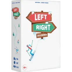 Asmodée Jeux De Société Adultes|Left Right Dilemma