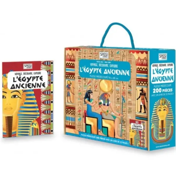 Sassi Junior Découvrir Le Monde|L'Egypte Ancienne 2D - Voyage, Découvre, Explore