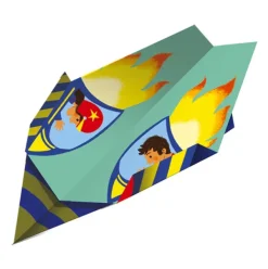 Janod Les Ateliers Du Calme - Avions En Papier- Découpage, Collage, Pliage