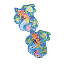 Janod Les Ateliers Du Calme - Mosaique Sirenes Et Dauphins- Mosaïque, Sable Et Paillettes