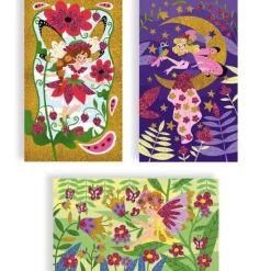 Janod Les Ateliers Du Calme-Paillettes Fees- Mosaïque, Sable Et Paillettes