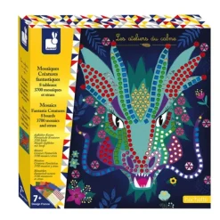 Janod Les Ateliers Du Calmes - Mosaiques Creatures Fantastiques- Mosaïque, Sable Et Paillettes