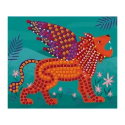 Janod Les Ateliers Du Calmes - Mosaiques Creatures Fantastiques- Mosaïque, Sable Et Paillettes