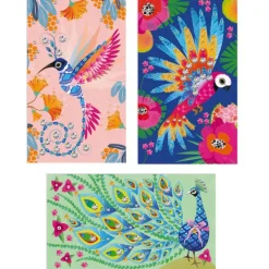 Janod Les Ateliers Du Calme-Strass Bel Oiseau- Découpage, Collage, Pliage