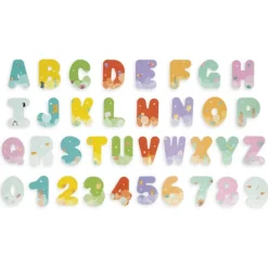 Janod Lettres Et Chiffres Du Bain- Jouets Pour Le Bain