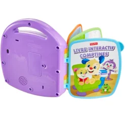 Fisher Price Livre Interactif De Comptines- Activités D'éveil