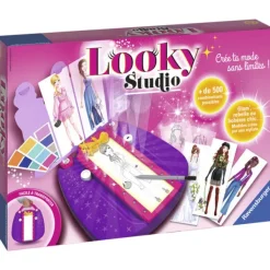 Ravensburger Looky Studio- Mode, Bijoux, Décoration, Cosmetiques