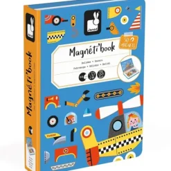 Janod Premiers Apprentissages|Magneti'Book - Les Bolides