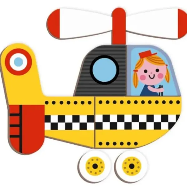 Janod Premiers Apprentissages|Magneti'Book - Les Bolides