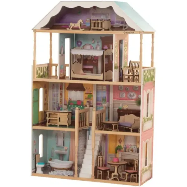 KidKraft Maisons De Poupee|Maison De Poupee En Bois Charlotte