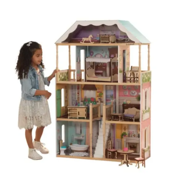 KidKraft Maisons De Poupee|Maison De Poupee En Bois Charlotte