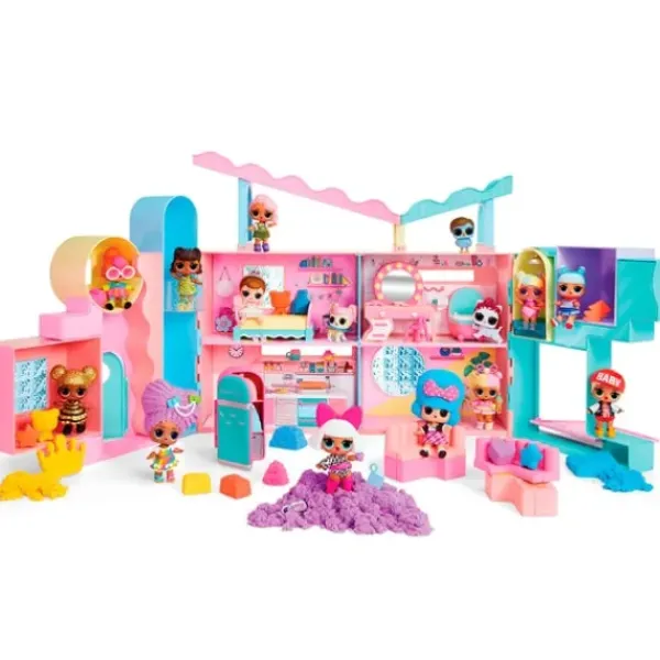 Mga Maisons De Poupee|Maison De Poupee L.O.L. Surprise Squish Sand Magic House W/ Tot