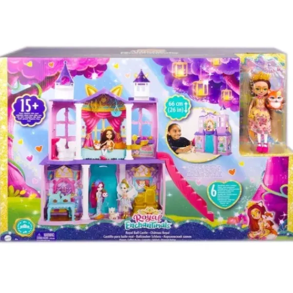 Mattel Maisons De Poupee|Maison De Poupées Chateau Royal - Enchantimals