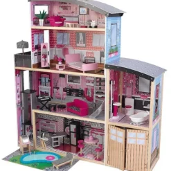 KidKraft Maisons De Poupee|Maison De Poupées Villa Sparkle