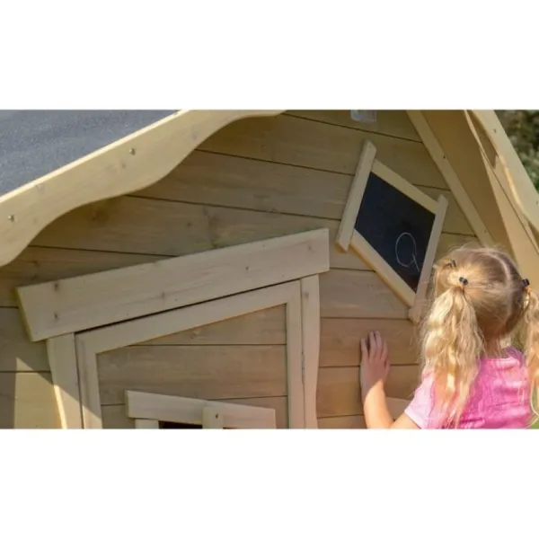 Exit Toys Maison En Bois Crooky 100- Cabanes Et Maisonnettes