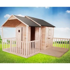 LG Distribution Maison En Bois Deva- Cabanes Et Maisonnettes