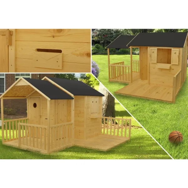LG Distribution Maison En Bois Deva- Cabanes Et Maisonnettes