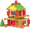 Jeujura Maison Forestiere En Bois 135 Pieces- Planchettes Et Construction En Bois