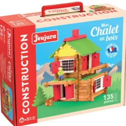 Jeujura Maison Forestiere En Bois 135 Pieces- Planchettes Et Construction En Bois