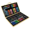 Creamania Mallette A Dessin En Bois 180 Pieces- Dessin Et Peinture