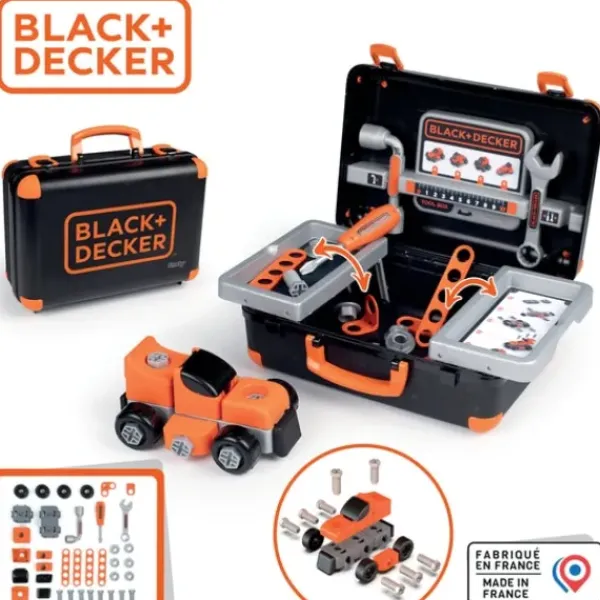 Smoby Bricolage|Mallette A Outils Black Et Decker