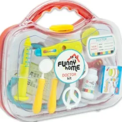 Funny Home Doctor Faire Comme Les Grands|Mallette Docteur 12 Accessoires