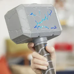 Hasbro Marteau Electronique Thor Mighty Fx Mjolnir - Disney Avengers- Accessoires Déguisements