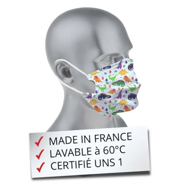 D-sécurité Masque Dinosaure Pour Enfant- Vêtements Enfants