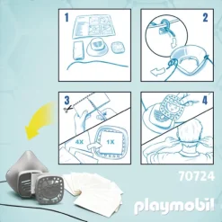 Playmobil Masque Grand Public Adulte Taille M- Vêtements Enfants