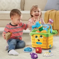 VTech Faire Comme Les Grands|Maxi Chariot De Courses Magic'Scan 1,2,3