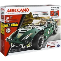 Meccano - Cabriolet A Retro Friction 5 Modeles- Meccano, Engrenages