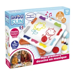 Infinifun Mes Premiers Dessins En Musique Avec Le Xylopad- Dessin Et Peinture