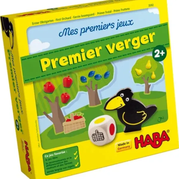 Haba Jeux De Réflexion|Mes Premiers Jeux - Premier Verger
