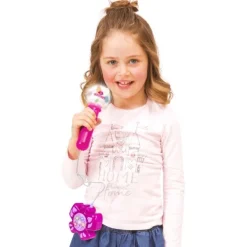 Music Star Micro Amplificateur Rose- Micros Et Karaoké