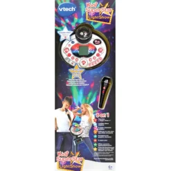 VTech Micro Kidi Superstar Lightshow Noir- Micros Et Karaoké