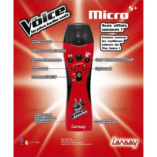 Lansay Micro The Voice- Micros Et Karaoké
