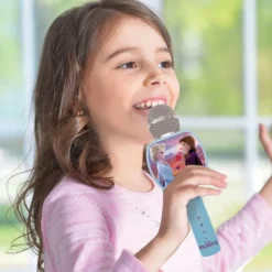 Lexibook Microphone De Karaoké Sans Fil - La Reine Des Neiges- Micros Et Karaoké